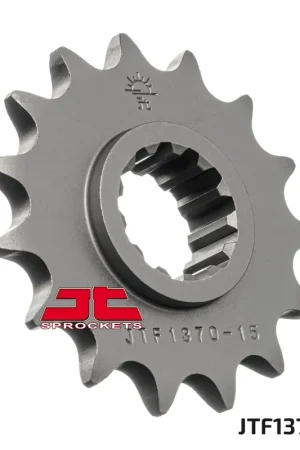 Op = Op JT SPROCKETS - FRONT STEEL 15T, 525 - Sprockets - Geschikt voor Honda